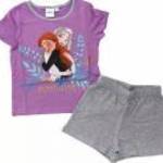 Disney Jégvarázs gyerek rövid pizsama lila 8év fotó