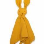 Muszlin szundikendő New Baby Rabbit mustard - NEW BABY fotó