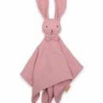 Muszlin szundikendő New Baby Rabbit pink - NEW BABY fotó