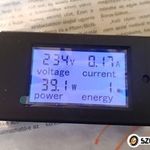 AC fogyasztásmérő 230 V 100 A 20 A fogyasztás mérő fotó