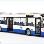1/50 Lion Toys DAF Bus SB 250 busz modell fotó