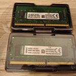 Kingston 32Gb (2x16Gb) DDR4 3200mhz PC4-25600 laptop memóriák szettben új KVR32S22S8/16 fotó