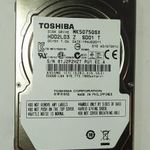 Toshiba 500GB laptop / notebook HDD merevlemez SATA 100/100 #2HZT fotó