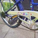 20" Hauser Swan gyermek kerékpár kék/ezüst fotó