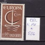 Europa Cept Andorra (francia) M 198 fotó