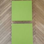 Gyönyörű hibátlan 2db zöld Ikea Lack falipolc fotó