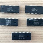 MOS 8580 Commodore 64 SID Hang chip, 5 db, tesztelt fotó