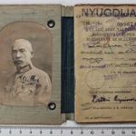 Latzin Rajmund altábornagy vasúti igazolványa 1921 - Vitéz Latzin Norbert ezredes hagyatéka fotó
