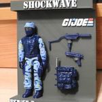 G.I.Joe Classic Vintage G.I.JOE SHOCKWAVE (v1) 3D nyomtatott Display-el! 1988 fotó