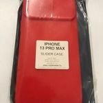 Apple iPhone 13 pro max szilikon tok piros fotó