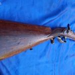 Kovásból átalakított antik elöltöltős vadászpuska fotó