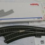 Vasútmodell H0 Marklin C sín 24671 ives balos váltó e. állítóművel váltó ábrával fotó