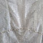 Angyal fazonú, gyöngyös menyasszonyi ruha fátyollal. 36/ S méret fotó
