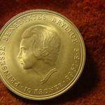 Dánia nagyméretű ezüst 10 korona 1968 20, 5 gramm 0.800 36 mm fotó