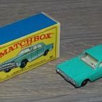 Matchbox (Regular Wheels) #31 Lincoln Continental AQUA-ZÖLD szín! (eredeti dobozzal) fotó
