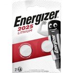 Energizer Gombelem CR 2025 3 V 2 db 163 mAh Lítium CR2025 fotó