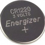 CR1220 lítium gombelem, 3 V, 40 mA, Energizer BR1220, DL1220, ECR1220, KCR1220, KL1220, KECR1220, ... fotó