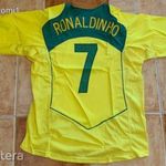 Ronaldinho Brazília 7-es sárga válogatott labdarúgó mez (XL) fotó