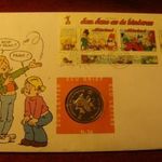 Érmés boríték, Hollandia 1 ecu 1998+blokk fotó