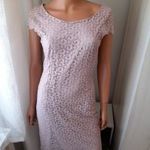 Anna Field pasztell rózsaszín csipkés ruha S/M fotó