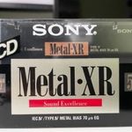 SONY Metal XR 50, 1992, metal bontatlan, új, magnókazetta, audio kazetta fotó