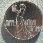 1977 'Rippl-Rónai József' ezüst 200 Forint BU emlékérme fotó