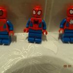 Lego emberke/figura csomag-6. Vegyes Marvel Pókember történet figura/emberke - 3 db-os kollekció. & fotó