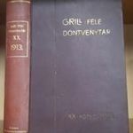 GRILL-FÉLE DÖNTVÉNYTÁR XX.-1913. 1914. (240429-Y35H) fotó
