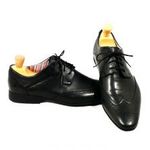 CLARKS férfi fekete fűzős brogue bőr alkalmi cipő 42 fotó