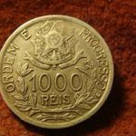 Brazília ezüst 1000 reis 1913 10 gramm 0.900 fotó