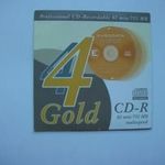 Eurodata 4 gold CD-R papírtok 1 FT-RÓL NMÁ! 1. fotó