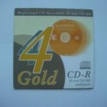 Eurodata 4 gold CD-R papírtok 1 FT-RÓL NMÁ! 2. fotó