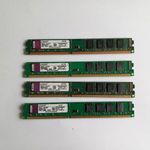 Kingston 8GB (4x2GB) DDR3 1333 MHz Low profil memória Az ár 4 darabra szól/ fotó
