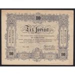 Magyarország, 10 forint 1848 EF+ fotó