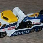 Matchbox (Team Convoy) Kenworth Cabover Racing Transporter + Formula 1 R. Car - Canon Williams fotó