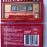 MAXELL UDII 90, 1985, bontatlan, új audiokazetta, magnókazetta. fotó