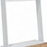 Rack előszoba bútor - Fehér tölgy - Arany tölgy - MBLC72899 fotó