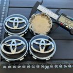 Új Toyota 62mm 4db Alufelni Felni Kupak Közép Felnikupak Felniközép Embléma fotó