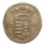 Magyarország, II. Rákóczi Ferenc X poltura 1706 EF+ fotó