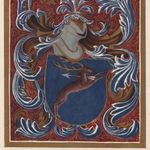 Családi Címerek a Középkorból - Az Engel-Család Czímere 1517. évben - Chromolithography fotó