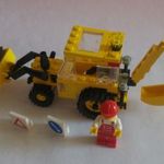 LEGO 6662 szép állapotban / Markológép / rakodó kotrógép / Backhoe 1992.évből fotó