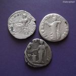 3 db római ezüst denár VAT -10 / 02 fotó