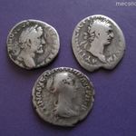 3 db római ezüst denár VAT -10 / 03 fotó