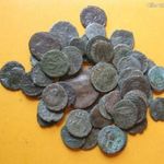Római bronz 50 db vegyes fotó