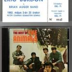 The Animals: Best of (1987) CD Made in USA + 1 db 1992-es Eric Burdon koncertjegy Pecsa fotó