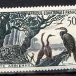Ha Kedd Akkor FRANCIA EGYENLITOI-AFRIKA 1953 klasszikus postatiszta belyeg kat.ert.: 50 $ fotó