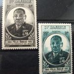 Ha Kedd Akkor Francia Gyarmat NEW CALEDONIA 1945 klasszikus postatiszta sor kat.ert.: 5 $ fotó