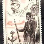 Ha Kedd Akkor FRANCIA EGYENLITOI-AFRIKA 1957 klasszikus postatiszta belyeg kat.ert.: 5 $ fotó