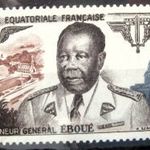 Ha Kedd Akkor FRANCIA EGYENLITOI-AFRIKA 1955 klasszikus postatiszta belyeg kat.ert.: 7 $ fotó