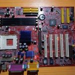 Retro PC Alkatrész! - MSI 6380E - KT3 Ultra S462 Alaplap gyönyörű állapotban Ritkaság!!!! fotó